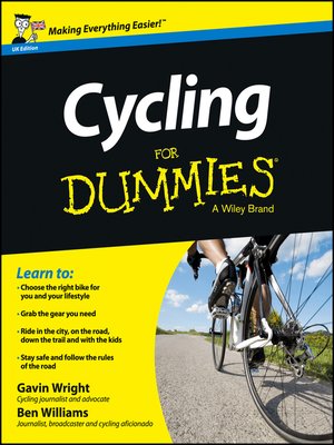 cover image of Cycling For Dummies--UK
